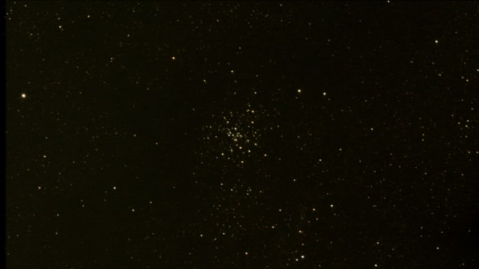 電視観望の記録112(さそり座 C75/NGC6124散開星団)