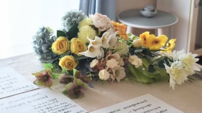 花材の準備