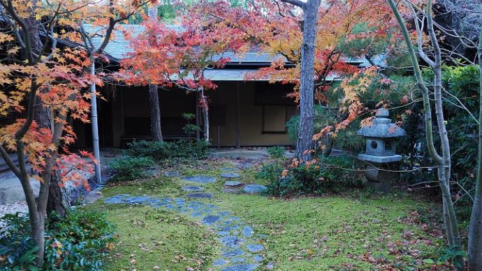 一条恵観山荘の紅葉その1