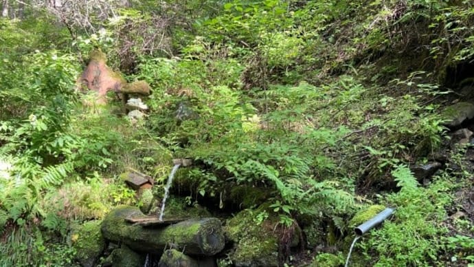 八ヶ岳の伏流水～阿弥陀聖水【原村】