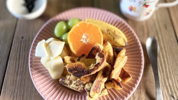 パン耳フレンチトースト