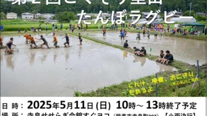 たんぼラグビー