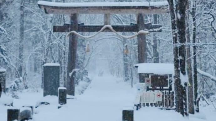 冬の戸隠⛄️