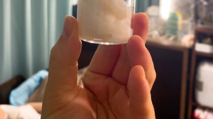 アルビオンのエステの化粧水マスクの作り方