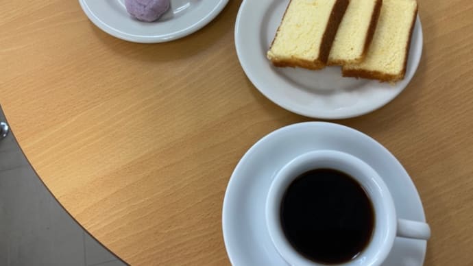 パソコン教室でのおやつ