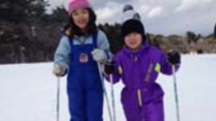 兵庫県　六甲山人工スキー場で滑る　