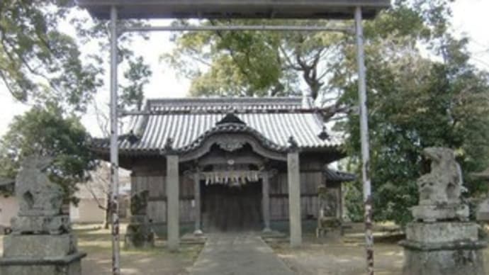 国府八幡神社＆徳島天神社 in 徳島県徳島市