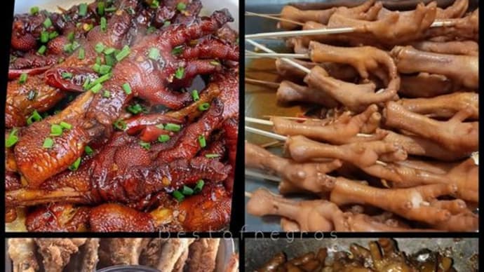 フィリピンの串焼きアディダス