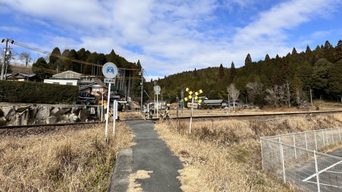 明智町内の踏切② 野志〜明智