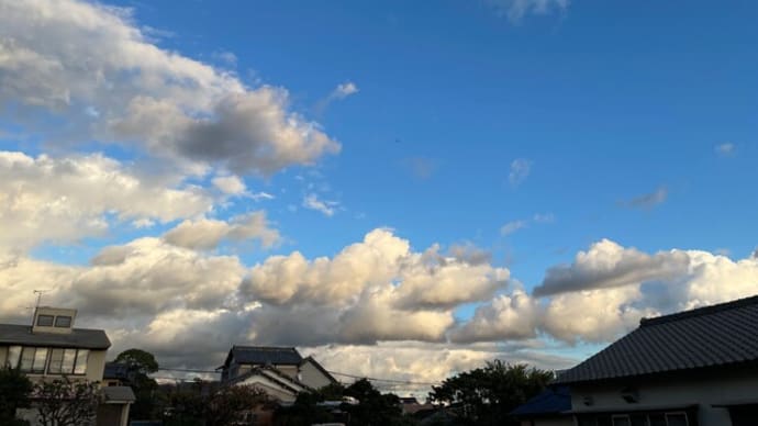 今日は夏空