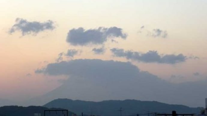 昨日から今日の富士山