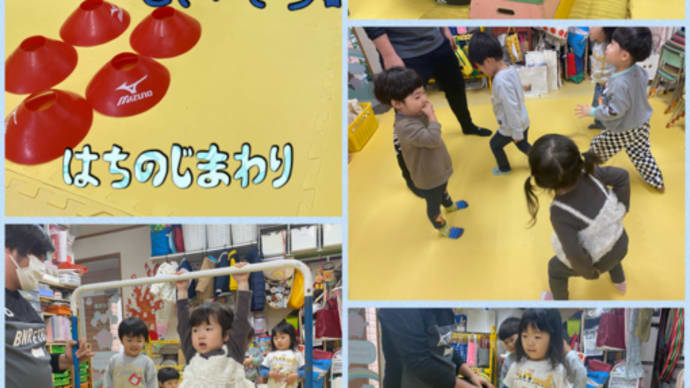 連休前の子供達。体操頑張りました!