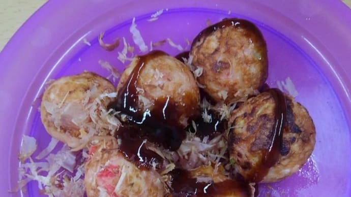 たこ焼きパーティーをしました!