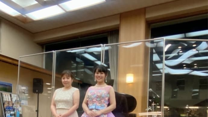 横谷温泉旅館ロビーコンサート 2日目 終わりました!