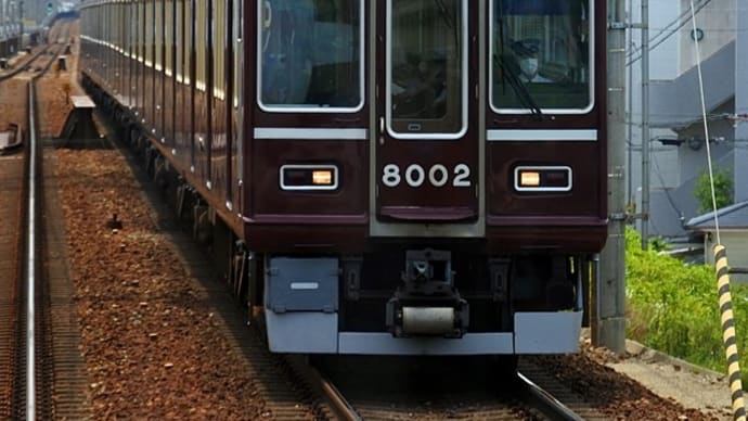 阪急8000系8002F復刻装飾バージョン