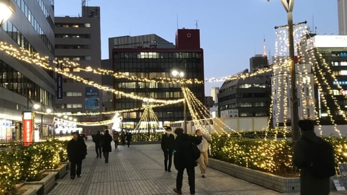 田町のイルミネーション