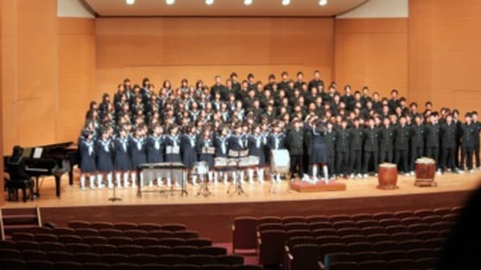 平成24年度 田辺中学校 文化祭・合唱コンクール