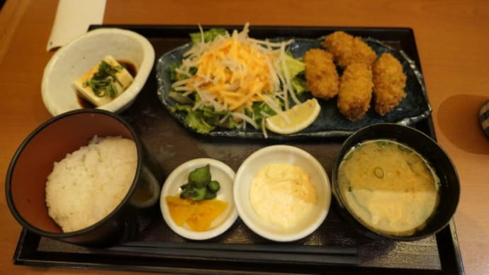 神戸市須磨区リファーレ横尾内　遊食家　「あんばい」でのランチ　on　2024-3-1