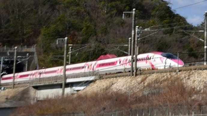 たつの市 ハローキティ 新幹線 上り (2/16)
