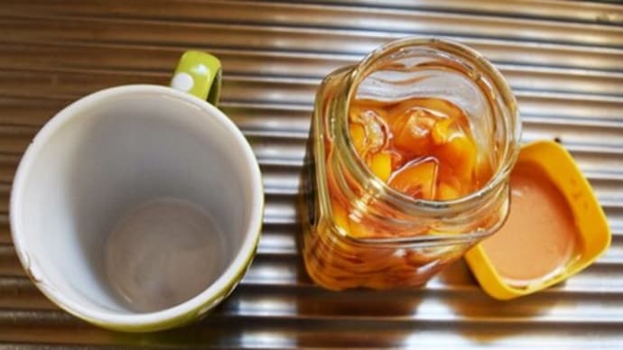 番外:わが家のカリンシロップを飲む