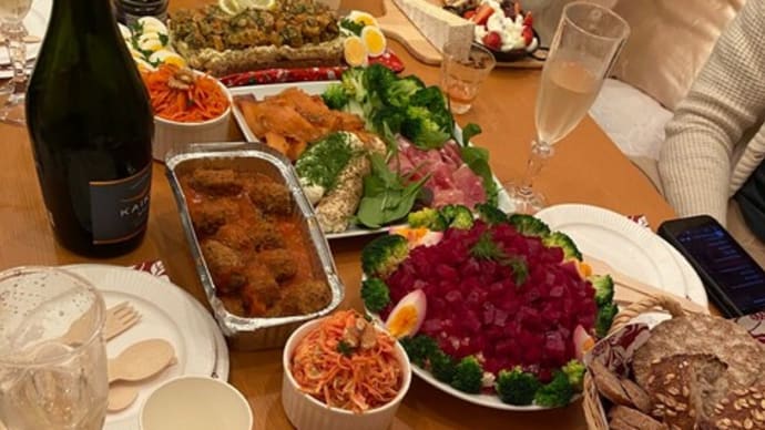 2022年スウェーデンのクリスマス料理 JULBOAD(ユールボード)