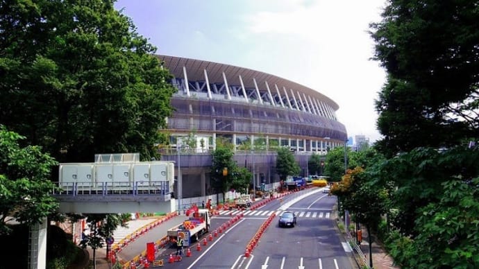 東京五輪メイン会場「新国立競技場」は今・・・！！