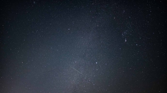 しぶんぎ座流星群の夜
