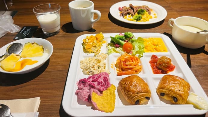おチビ達と合流w〜朝食は大騒ぎだ(゚o゚;;