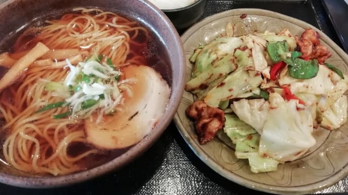 五味八珍 サービスランチのホイコーローが旨かった!