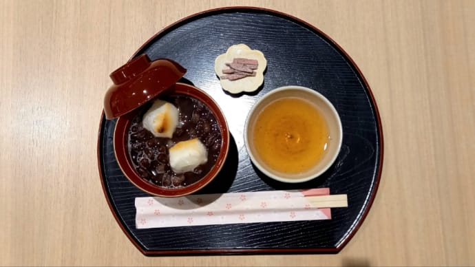 温かいぜんざい