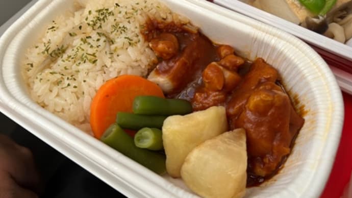 【マレーシア】クアランプールからのJAL帰国便エコノミーの機内食