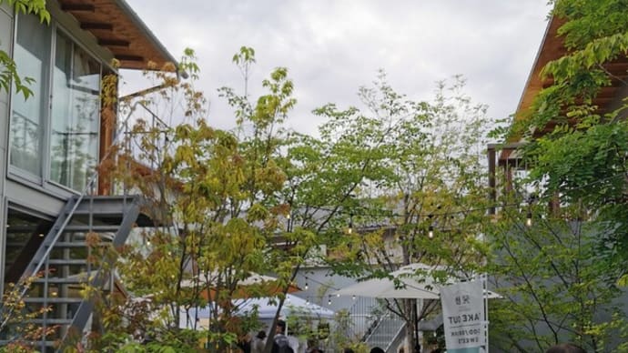 『下北線路街に来てみた···』
