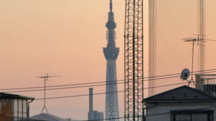 2024/6/19の夕焼け