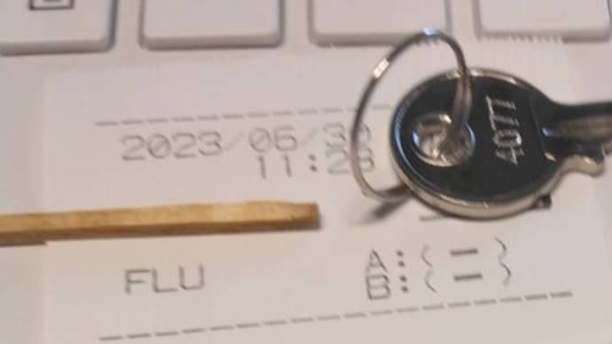 おっ! 人並みにコロナ感染したか?