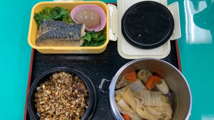 走る日々の弁当(笑)