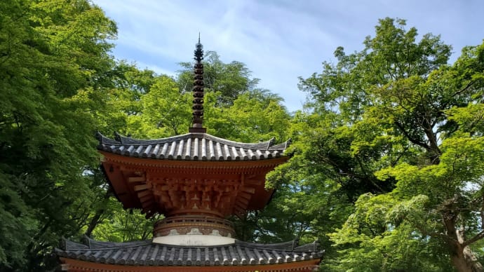 天台宗牛滝山・大威徳寺&デラックスケーキ