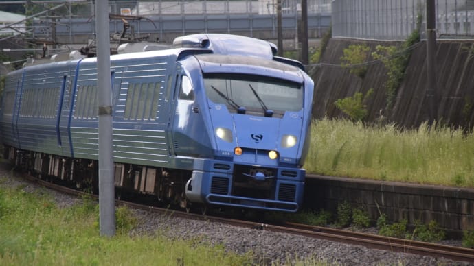 青いソニック・・日豊本線特急列車883系