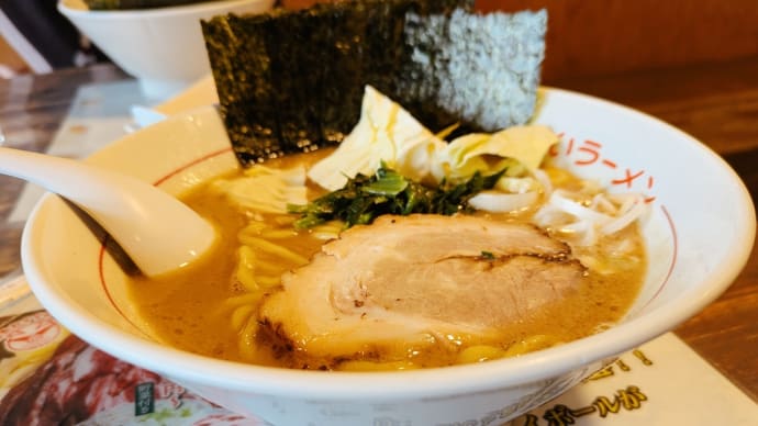 松福さんで「うまいラーメン」久しぶり〰!