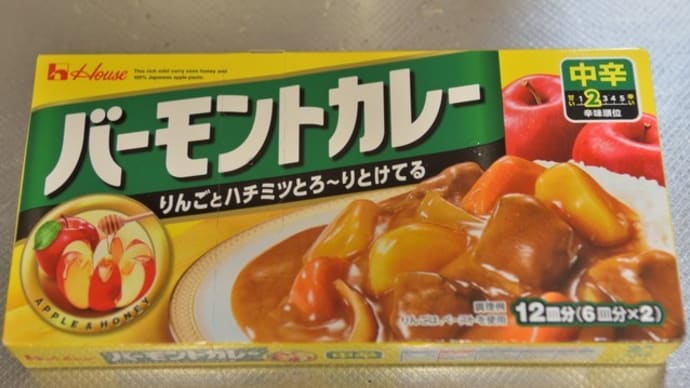 豚汁の素、リメイクからのハウスバーモントカレー