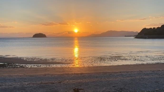 不知火海の夕景　太田の浜にて　最終回