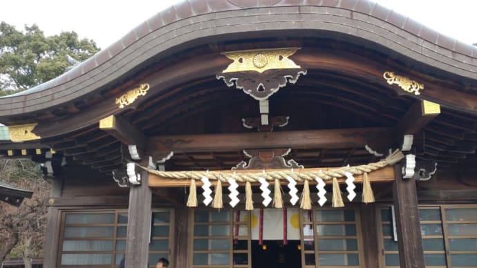 結城神社と椿大神社へ