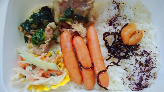 長男お弁当(7/14)