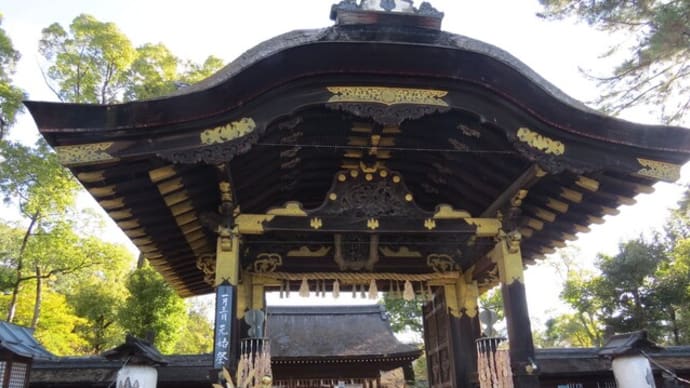 神としてまつられた秀吉（豊国神社）