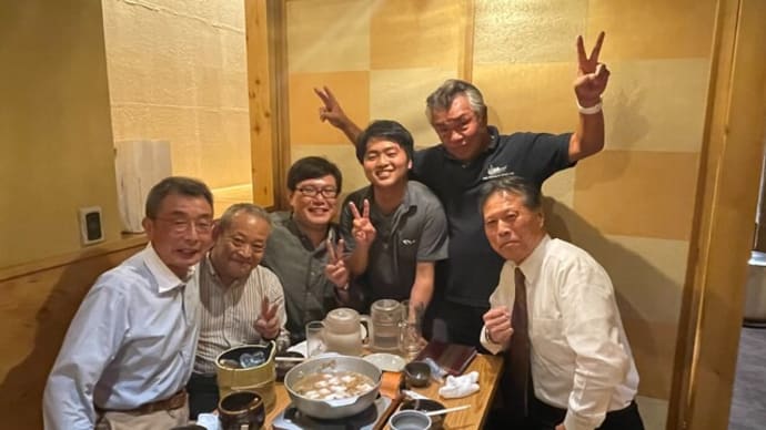 久しぶりに仲間が集まりました!