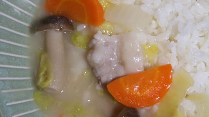 10月12日 白菜の シチュー