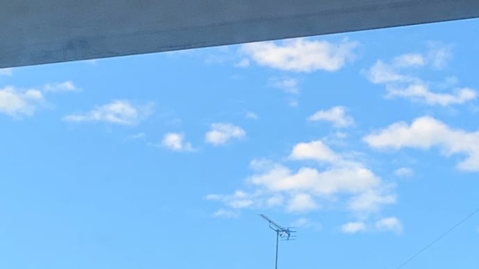 台風が過ぎ去って行きました