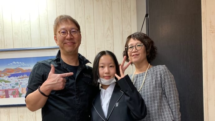 入学式。