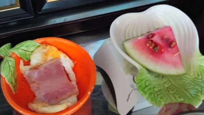 ベーコンエッグ 🍳💦