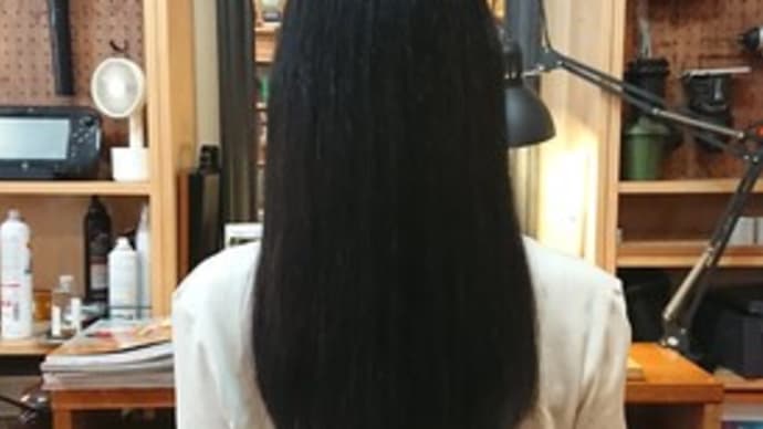 なりたい髪(ヘアドネーション)。