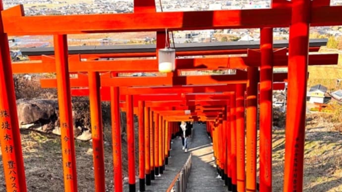 初詣 稲荷神社へ
